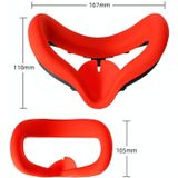 2 PCS GS0090 oogmasker gezichtsmasker schaduw anti-zweet siliconen beschermhoes voor Oculus Quest2 (blauw)