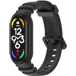 Voor Xiaomi Mi Band 7/7 NFC MIJOBS GS Unibody Tweekleurige horlogeband