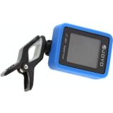 JOYO JT-301 Clip-on Electric Digital Tuner Universal Portable met Silica Gel Cover voor gitaar chromatische bas ukulele viool (blauw)