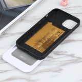 Goofspery Sky Slide Bumper TPU + PC Sliding Back Cover Beschermend Case met kaartsleuf voor iPhone 13 Mini