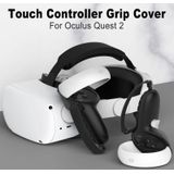 VR-controller Anti-collision Half-pack siliconen beschermhoes voor Oculus Quest 2