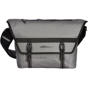 AFISHTOUR FC2002 Vintage Waterproof Large Capacity Shoulder Bag(Silver Grey)