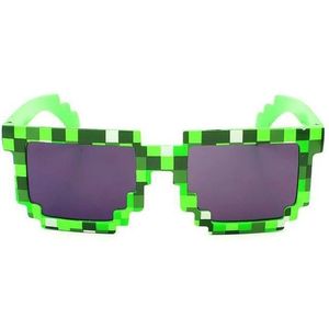 Fashion zonnebrillen actie spel speelgoed vierkante glazen (groen)