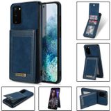 Voor Samsung Galaxy S20 FE N. Bekus Verticale Flip Card Slot RFID Telefoon Case (Blauw)