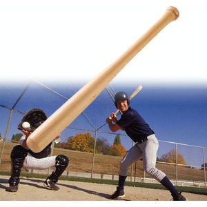 Heavy-Duty Solid Wood Baseball Bat  Size: 84cm