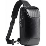 BANE 22085 Plus Carbon Fiber Anti-diefstal Waterdichte Crossbody Borst Tas voor Mannen & Vrouwen  Grootte: 34 x 18 x 10cm