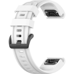 Voor Garmin Epix Pro 42 mm pure kleur siliconen horlogeband