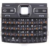 Mobiele telefoon Keypads huisvesting vervanging met menuknoppen / toetsen voor Nokia E72(Black)