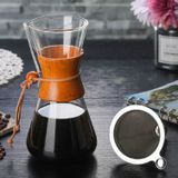 Hittebestendig glas koffiepot handige hand gemaakte pot  specificatie: 600ml koffiepot met zeef