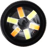 Set 2 delig 1156/Ba15s 5W 450LM 60LEDs DC 12V SMD-4014 auto staart lamp richtingaanwijzer Auto Reverse Lamp overdag beurt Running lichte auto bron (witte licht + geel licht)  kabel lengte: 40cm