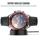 Voor Samsung Galaxy Watch 3 41mm Smart Watch Steel Bezel Ring  E-versie (Rode Ring Witte Letter)