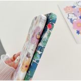 Lanyard Small Floral TPU Phone Case For iPhone 11 Pro Max(D)