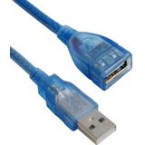 USB 2.0 A mannetje naar USB A vrouwtje verleng kabel  Lengte: 30cm