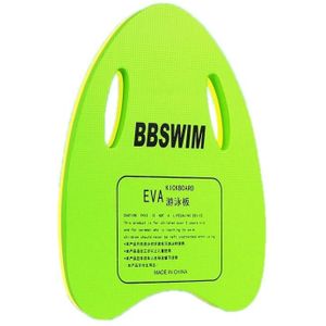 BBSWIM zwemhulp Eva Float Board Children Backboard Swimming Equipment (Green)