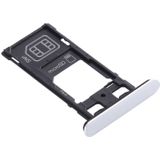 SIM-kaartlade + SIM-kaartlade + Micro SD-kaartlade voor Sony Xperia XZ2 Compact (Zilver)