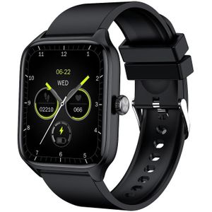 T19 Pro 1 96 inch IP67 waterdichte siliconen band smartwatch  ondersteunt dual-mode Bluetooth-oproep / hartslagmeting