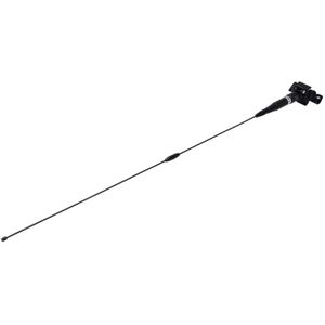 Universele auto decoratie Extensile luchtfoto Clip kant auto gewijzigd om statische elektriciteit antenne  lengte: 60cm(Black)