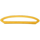 Car Suede Wrap Middle Air Outlet Cover for Subaru BRZ / Toyota 86 2013-2020  Left and Right Drive Universal(Yellow)