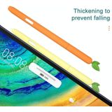 For Samsung Galaxy Tab S7 SM-870 / SM-T875 Fruit and Vegetable Shape Stylus Silicone Protective Case(Small Pineapple)