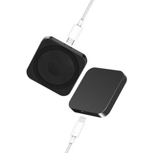 Voor iPhone / AirPods / iWatch Series 3 in 1 draagbare draadloze oplader