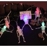 2.5m skelet Human Design kleurrijke lichte Halloween serie LED String licht  20 LEDs 3 x AA batterijen Box gexploiteerd partij Props Fairy decoratie nachtlampje