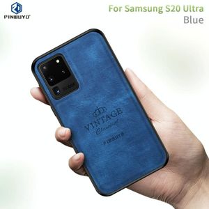 Voor Galaxy S20 Ultra PINWUYO Zun-serie PC + TPU + huid waterdicht en anti-val all-inclusive beschermende shell(blauw)