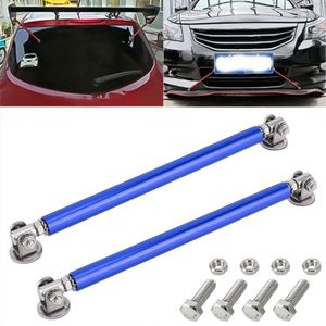 2 PCS Car Modification Adhesive Surrounded Rod Lever Front and Rear Bars Fixed Front Lip Back Shovel  Length: 15cm (Blue)