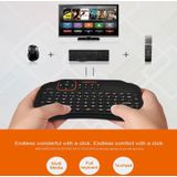 Viboton S1 Draadloos en oplaadbaar 2.4GHz QWERTY toetsenbord met 83-toetsen  Air Mouse en touchpad functie voor PC  Pad  Android / Google TV Box  Xbox360  PS3  HTPC / IPTV (zwart)