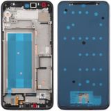 Front behuizing LCD frame bezel Plate voor LG K50/K12 MAX/LMX520BMW/LMX520EMW (zwart)