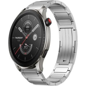 Voor Amazfit GTR 4 Pro 22 mm I-vormige horlogeband van titaniumlegering