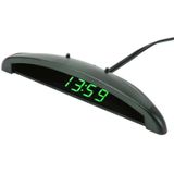2 in 1 auto LED digitaal display thermometer klok