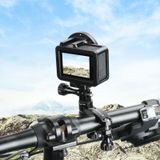 PULUZ 360 graden rotatie fiets aluminium stuur adapter mount met schroef voor GoPro HERO7/6/5 sessie/5/4 sessie/4/3 +/3/2/1  andere sport camera's (zwart)