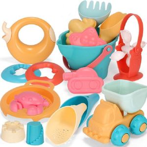 17 in 1 buiten spelen water spelen zand zachte siliconen materiaal gereedschap kinderen spelen WaterToy set