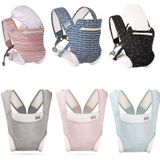 Kangoeroe baby draagbare multifunctionele draagzak voor hold baby ademende drager (meer blauw)