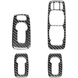 4 in 1 Auto Carbon Fiber Deur Set B Decoratieve Sticker voor Volvo XC90 2003-2014  Rechteraandrijving