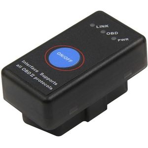 Mini Bluetooth 4.0 ELM327 OBD Car Fault Diagnostic Scanner met Power Switch