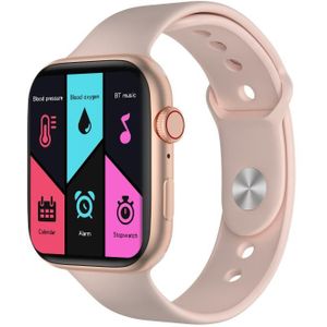 DW35PRO 1 75 inch kleurenscherm IPX7 waterdicht slim horloge  ondersteuning Bluetooth antwoord / weigeren / slaap monitoring / hartslag monitoring  stijl: siliconen band (roze)