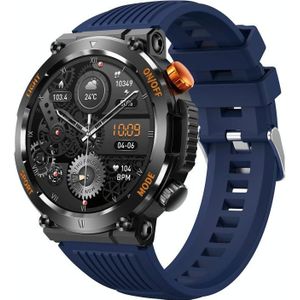 HT17 1 46 inch rond scherm Bluetooth smartwatch  ondersteuning voor gezondheidsmonitoring en 100+ sportmodi