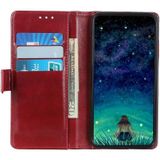 Voor Samsung Galaxy S30 Ultra Peas Crazy Horse Texture Horizontale Flip Lederen case met Holder & Card Slots & Wallet(Red)