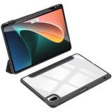 Voor Xiaomi Pad 5/5 Pro Dux Ducis Toby Serie Antislip Lederen Tablet Case met Slaap / Wake-up functie