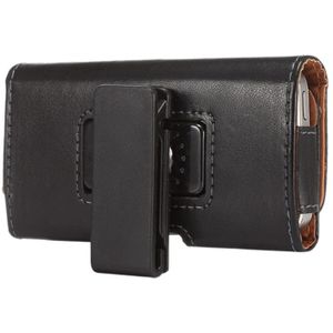 Horizontale stijl lam huid textuur taille tas met terug Splint voor iPhone 4 / 4S / 3G / 3GS