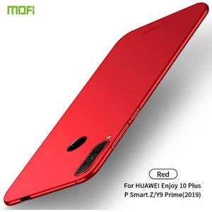 Voor Huawei P Smart Z/Y9 Prime 2019 MOFI Frosted PC ultradun hard case (rood)