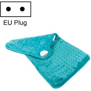 FY-1224 30x60cm multifunctionele intelligente temperatuurregeling Timing elektrische deken  kleur: pauwblauw (EU-stekker)