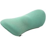 Auto Supplies Lumbale Ondersteuning Memory Foam Auto Rugleuning Lumbale Kussen Seat Cushion Lumbar Kussen  Kleur: Matcha Green + Dark Gray