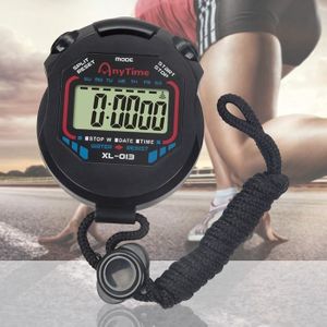 Professionele sport overeenkomen met Stopwatch digitale Handheld LCD Display Timer