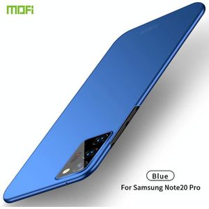 Voor Samsung Galaxy Note20 Ultra MOFI Frosted PC Ultra-thin Hard Case(Blue)