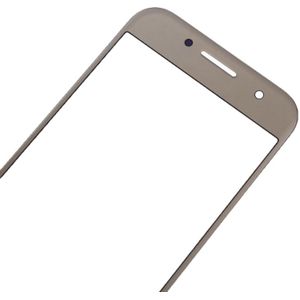 Lens van het buitenste glas van de voorste scherm voor Galaxy A5 (2017) / A520 (goud)