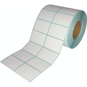 SC5030 Dubbel-rij Driebestendig Thermisch papier Waterdichte Barcode Sticker  Grootte: 35 x 70 mm (1000 stuks)