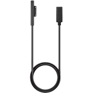 USB-C / Type-C Vrouw tot 6-pins laptop PD-snellaadkabel voor Microsoft Surface Pro 7 / 6 / 5 / 4 / 3  kabellengte: 0 2 m
