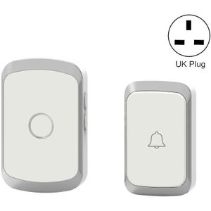 Cacazi A20 Smart Home Draadloze Deurbel Digitale Muziek Afstandsbediening Waterdichte Deurbel  Stijl: Britse plug